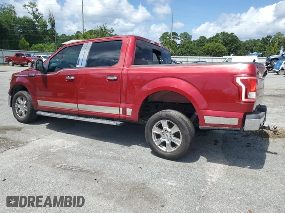2015 Ford F-150 XL with VIN 1FTEW1CF2FKE96734, listed as a Copart auction lot 61216835 with 77,726 mi miles and Salvage title. Bid and sale history available at DreamBid. Image 2.