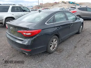 2015 Hyundai Sonata SE with VIN 5NPE24AF6FH251787, listed as a IAAI auction lot 42052990 with 139,466 mi miles and . Bid and sale history available at DreamBid. Image 4.