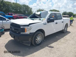 2018 Ford F-150 XL with VIN 1FTEW1C57JKD59689, listed as a IAAI auction lot 40389516 with 108,731 mi miles. Bid and sale history available at carsss.com. Image 17.