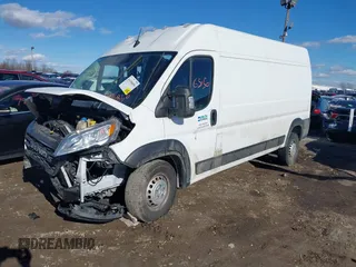 2024 Ram ProMaster Cargo with VIN 3C6MRVHG9RE116749, listed as a IAAI auction lot 41496850 with 53,378 mi miles. Bid and sale history available at carsss.com. Image 17.