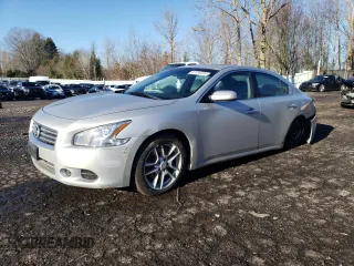2014 Nissan Maxima S with VIN 1N4AA5AP0EC436322, listed as a Copart auction lot 87399384 with 120,961 mi miles and Salvage Title. Bid and sale history available at DreamBid. Image 1.