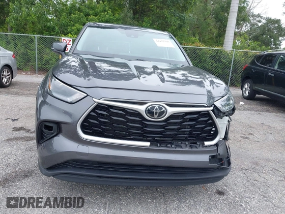 2023 Toyota Highlander L with VIN 5TDKDRAH6PS028110, listed as a IAAI auction lot 42427535 with 47,040 mi miles and . Bid and sale history available at DreamBid. Image 13.