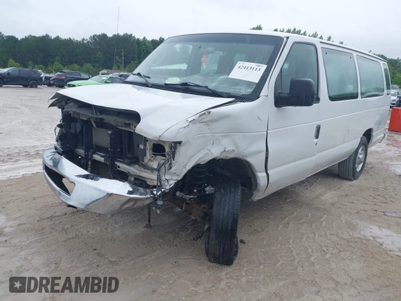 2014 Ford Econoline Passenger XL with VIN 1FBSS3BL2EDA66713, listed as a IAAI auction lot 42413113 with 255,430 mi miles and . Bid and sale history available at DreamBid. Image 2.