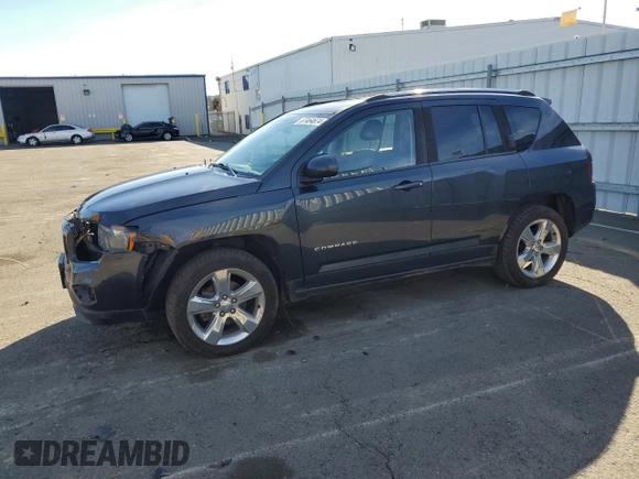 2015 Jeep Compass Limited with VIN 1C4NJDCB7FD177170, listed as a Copart auction lot 87464674 with 77,212 mi miles and Salvage Title. Bid and sale history available at carsss.com. Image 1.