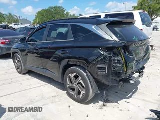 2022 Hyundai Tucson SEL with VIN 5NMJC3AE2NH019454, listed as a IAAI auction lot 42318154 with 43,839 mi miles and . Bid and sale history available at DreamBid. Image 3.