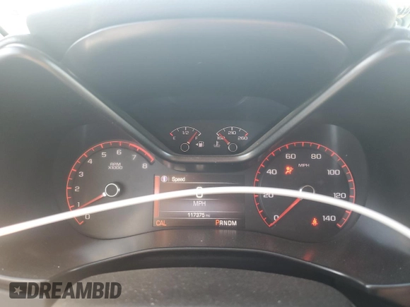 2015 GMC Canyon 4WD SLE with VIN 1GTG6BE37F1127911, listed as a Copart auction lot 68995134 with 117,375 mi miles and Salvage Title. Bid and sale history available at carsss.com. Image 9.
