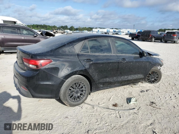 2019 Kia Rio S with VIN 3KPA24AB1KE160551, listed as a Copart auction lot 51645515 with 134,800 mi miles and Salvage Title. Bid and sale history available at DreamBid. Image 3.