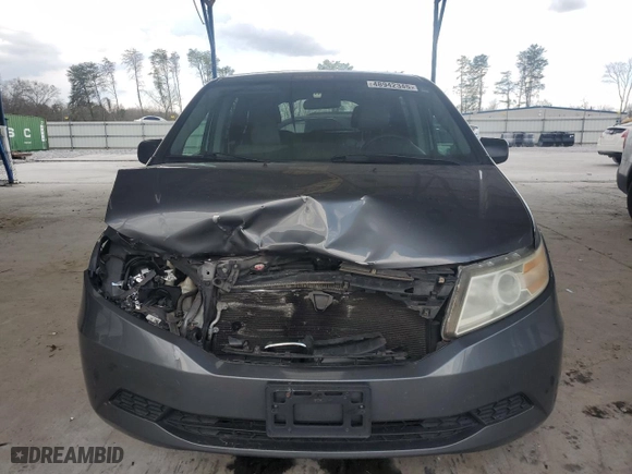 2012 Honda Odyssey LX with VIN 5FNRL5H27CB114813, listed as a Copart auction lot 48942345 with 204,061 mi miles and Salvage Title. Bid and sale history available at carsss.com. Image 5.