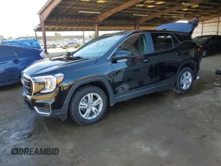 2024 GMC Terrain SLE with VIN 3GKALMEG4RL345660, listed as a Copart auction lot 46528945 with 18,896 mi miles and Salvage Title. Bid and sale history available at carsss.com. Image 1.