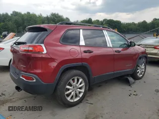 2016 Jeep Cherokee Altitude with VIN 1C4PJMAS8GW219251, listed as a Copart auction lot 58808205 with 133,074 mi miles and Salvage title. Bid and sale history available at DreamBid. Image 3.