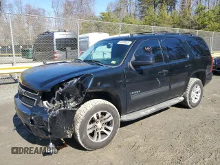 2012 Chevrolet Tahoe LS with VIN 1GNSKAE01CR152555, listed as a Copart auction lot 50409925 with 177,672 mi miles and Salvage title. Bid and sale history available at DreamBid. Image 1.