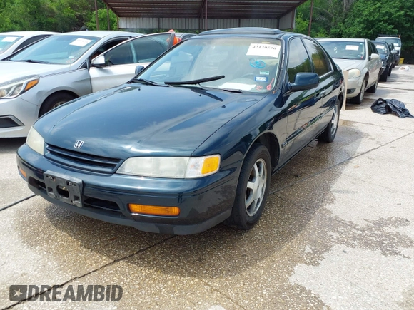 1994 Honda Accord EX with VIN 1HGCD5654RA042441, listed as a IAAI auction lot 42129570 with 121,220 mi miles and . Bid and sale history available at carsss.com. Image 2.