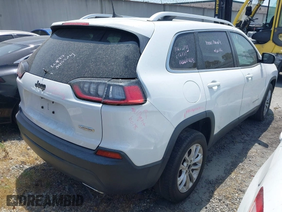 2019 Jeep Cherokee Latitude with VIN 1C4PJLCX9KD377430, listed as a IAAI auction lot 42328024 with 101,167 mi miles and . Bid and sale history available at DreamBid. Image 4.