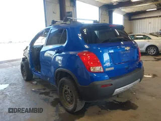 2015 Chevrolet Trax LT with VIN KL7CJRSB2FB055251, listed as a IAAI auction lot 42111069 with 91,930 mi miles and . Bid and sale history available at DreamBid. Image 3.