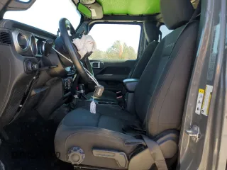 2019 Jeep Wrangler Unlimited Sahara with VIN 1C4HJXEG6KW531041, listed as a Copart auction lot 47387515 with 76,417 mi miles and Non Repairable. Bid and sale history available at carsss.com. Image 7.