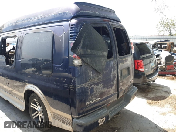 2000 GMC Savana z VIN 1GDFG15RXY1274892, wystawiony jako Copart lot #88920785 z przebiegiem Nie podano mil oraz Nie do naprawy • Non repairable. Historia ofert i sprzedaży dostępna na DreamBid. Obrazek 6.