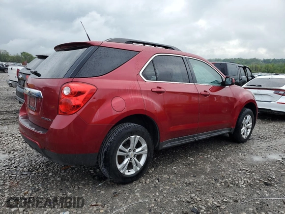 2013 Chevrolet Equinox LT z VIN 1GNALPEK8DZ100239, wystawiony jako Copart lot #54626405 z przebiegiem 97 800 mil mil oraz Czysty tytuł • Clean title. Historia ofert i sprzedaży dostępna na DreamBid. Obrazek 3.