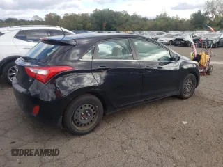 2017 Hyundai Elantra GT with VIN KMHD35LH5HU354037, listed as a Copart auction lot 72725844 with 71,207 mi miles and Salvage Title. Bid and sale history available at carsss.com. Image 3.