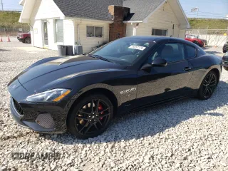 2018 Maserati GranTurismo Sport with VIN ZAM45VLA0J0253904, listed as a Copart auction lot 75857374 with 26,931 mi miles and Salvage Title. Bid and sale history available at carsss.com. Image 1.