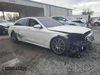 2018 Mercedes-Benz S 560 with VIN WDDUG8DB7JA413543, listed as a Copart auction lot 88582945 with Not Provided miles and Salvage Title. Bid and sale history available at carsss.com. Image 4.