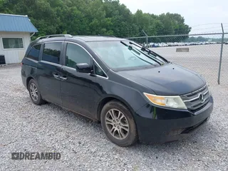 2012 Honda Odyssey EX-L с VIN 5FNRL5H66CB095996, выставлен на аукционе IAAI как лот 42446499 с пробегом 198 016 миль миль и . История ставок и продаж доступна на DreamBid. Изображение 1.