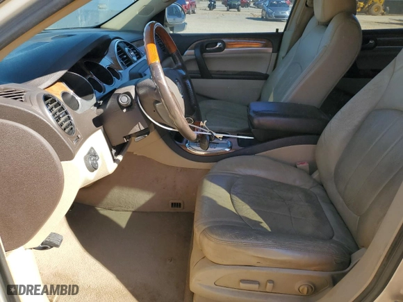 2010 Buick Enclave CXL w/1XL with VIN 5GALRBED2AJ191878, listed as a Copart auction lot 45469705 with 143,579 mi miles and Salvage Title. Bid and sale history available at carsss.com. Image 7.