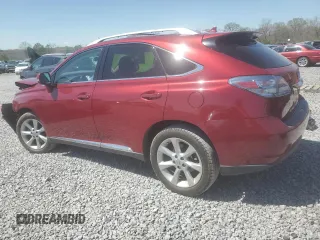 2012 Lexus RX 350 with VIN 2T2ZK1BA5CC079524, listed as a Copart auction lot 49630395 with 80,029 mi miles and Salvage Title. Bid and sale history available at DreamBid. Image 2.