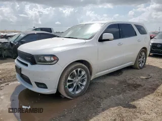2019 Dodge Durango GT Plus with VIN 1C4RDHDG1KC549807, listed as a Copart auction lot 61550195 with 171,646 mi miles and Salvage title. Bid and sale history available at DreamBid. Image 1.