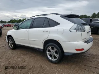 2006 Lexus RX 400h with VIN JTJHW31U760017663, listed as a Copart auction lot 58239885 with 195,120 mi miles and Salvage title. Bid and sale history available at DreamBid. Image 2.