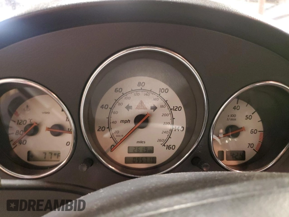 2001 Mercedes-Benz SLK 230/320 z VIN WDBKK65F51F185744, wystawiony jako Copart lot #60072615 z przebiegiem 95 718 mil mil oraz Szkoda całkowita • Salvage title. Historia ofert i sprzedaży dostępna na DreamBid. Obrazek 9.
