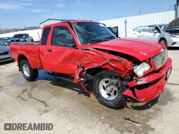 2001 Ford Ranger XL Fleet with VIN 1FTZR15E11TA07126, listed as a Copart auction lot 51486915 with 139,737 mi miles and Non Repairable. Bid and sale history available at carsss.com. Image 4.
