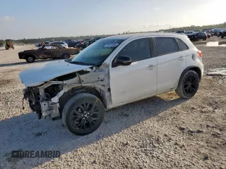 2019 Mitsubishi Outlander ES with VIN JA4AP3AU6KU010329, listed as a Copart auction lot 59818085 with 87,659 mi miles and Salvage title. Bid and sale history available at DreamBid. Image 1.