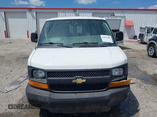 2012 Chevrolet Express Cargo Van with VIN 1GCSGAFX5C1145743, listed as a IAAI auction lot 42027282 with 202,770 mi miles. Bid and sale history available at carsss.com. Image 12.