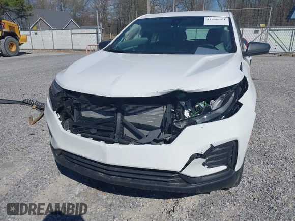 2024 Chevrolet Equinox LS with VIN 3GNAX5EG6RL281165, listed as a IAAI auction lot 41850451 with 11,475 mi miles. Bid and sale history available at carsss.com. Image 6.