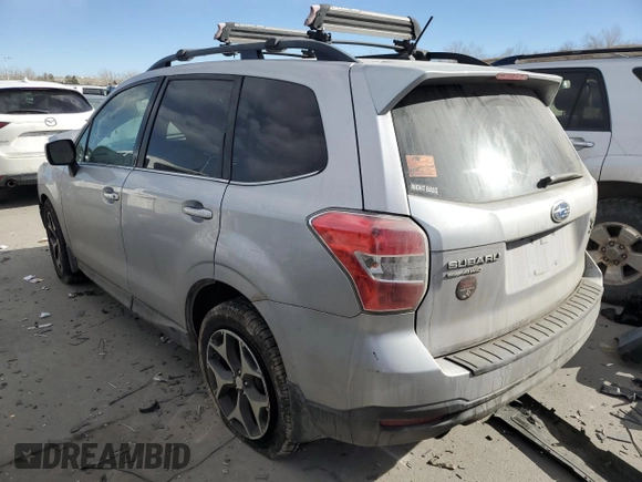 2015 Subaru Forester 2.0XT Premium with VIN JF2SJGDC5FH429634, listed as a Copart auction lot 43223925 with 128,284 mi miles and Salvage Title. Bid and sale history available at carsss.com. Image 2.