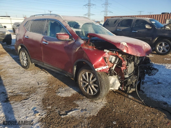 2018 Nissan Rogue SV with VIN 5N1AT2MV3JC715346, listed as a Copart auction lot 46353195 with 31,629 mi miles and Salvage Title. Bid and sale history available at carsss.com. Image 4.