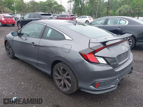 2017 Honda Civic Si with VIN 2HGFC3A50HH752223, listed as a IAAI auction lot 42273886 with 76,454 mi miles and . Bid and sale history available at DreamBid. Image 3.