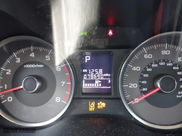 2015 Subaru Forester 2.5i Premium with VIN JF2SJAFC6FH817093, listed as a IAAI auction lot 41933100 with 79,690 mi miles. Bid and sale history available at carsss.com. Image 14.