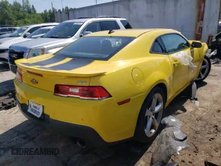2014 Chevrolet Camaro SS z VIN 2G1FK1EJ1E9213654, wystawiony jako Copart lot #59572943 z przebiegiem Nie podano mil oraz Szkoda całkowita • Salvage title. Historia ofert i sprzedaży dostępna na DreamBid. Obrazek 3.