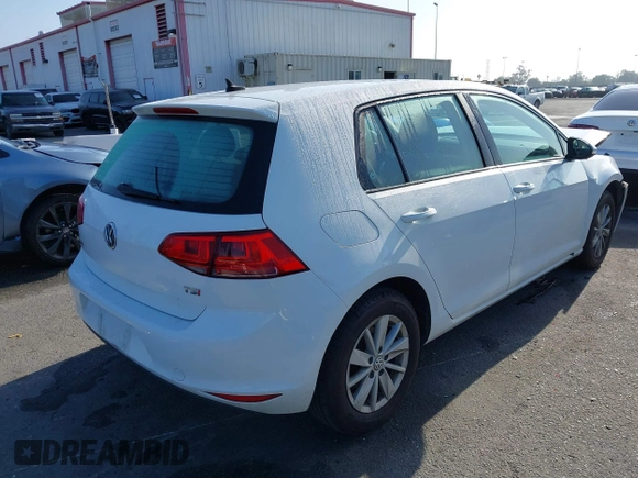 2016 Volkswagen Golf TSI S z VIN 3VW217AU9GM038217, wystawiony jako IAAI lot #42293552 z przebiegiem 44 833 mil mil oraz . Historia ofert i sprzedaży dostępna na DreamBid. Obrazek 4.