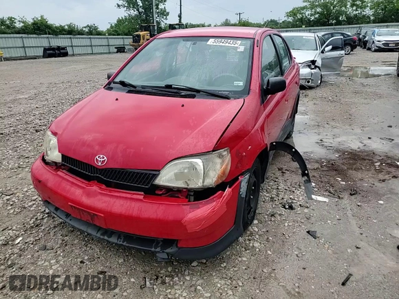 2001 Toyota ECHO z VIN JTDBT123210193198, wystawiony jako Copart lot #55949435 z przebiegiem 258 852 mil mil oraz Szkoda całkowita • Salvage title. Historia ofert i sprzedaży dostępna na DreamBid. Obrazek 13.