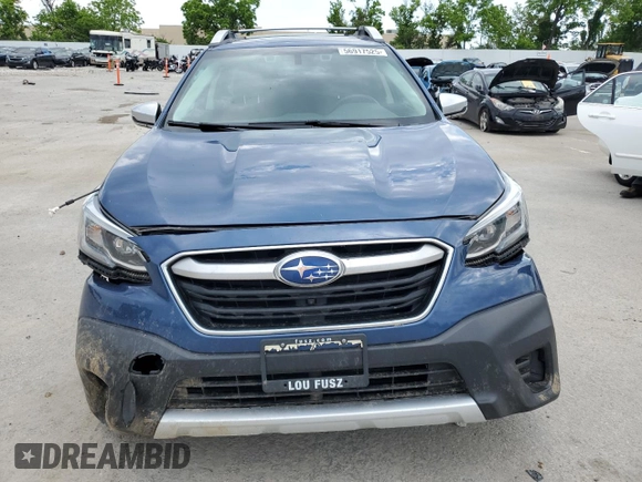 2022 Subaru Outback Touring XT с VIN 4S4BTGPD0N3261003, выставлен на аукционе Copart как лот 56917525 с пробегом 62 054 миль миль и Списание • Salvage title. История ставок и продаж доступна на DreamBid. Изображение 5.