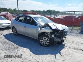 2007 Hyundai Elantra GLS with VIN KMHDU46D97U020253, listed as a IAAI auction lot 40508188 with 99,955 mi miles and . Bid and sale history available at DreamBid. Image 1.