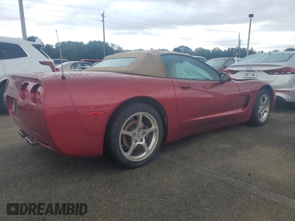 2000 Chevrolet Corvette with VIN 1G1YY32G1Y5121411, listed as a Copart auction lot 75039224 with 0 mi miles and Non Repairable. Bid and sale history available at carsss.com. Image 3.