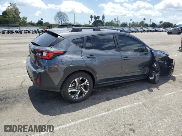2024 Subaru Crosstrek Premium с VIN JF2GUADC6R8860997, выставлен на аукционе Copart как лот 56731155 с пробегом 9 837 миль миль и Списание • Salvage title. История ставок и продаж доступна на DreamBid. Изображение 3.