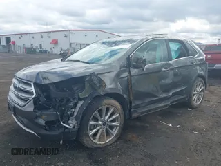 2017 Ford Edge Titanium with VIN 2FMPK4K90HBC22281, listed as a IAAI auction lot 41942400 with 82,111 mi miles. Bid and sale history available at carsss.com. Image 18.