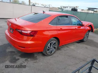 2020 Volkswagen Jetta SEL with VIN 3VWE57BUXLM087744, listed as a IAAI auction lot 42077398 with 45,831 mi miles and . Bid and sale history available at DreamBid. Image 4.