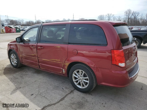 2015 Dodge Grand Caravan SXT with VIN 2C4RDGCG9FR718254, listed as a Copart auction lot 50202115 with 107,825 mi miles and Salvage Title. Bid and sale history available at carsss.com. Image 2.