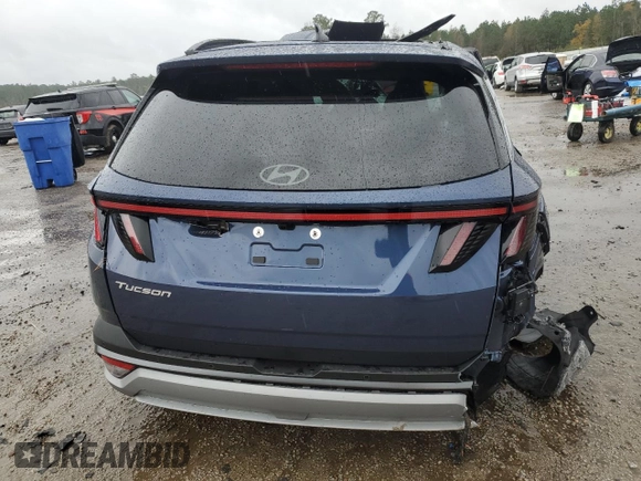 2025 Hyundai Tucson Limited with VIN 5NMJE3DE7SH465116, listed as a Copart auction lot 83643814 with 2,242 mi miles and Salvage Title. Bid and sale history available at carsss.com. Image 6.