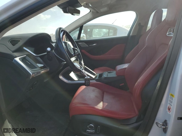 2019 Jaguar I-PACE HSE with VIN SADHD2S13K1F60592, listed as a Copart auction lot 74118644 with 70726 miles and Salvage Title. Bid and sale history available at carsss.com. Image 7.